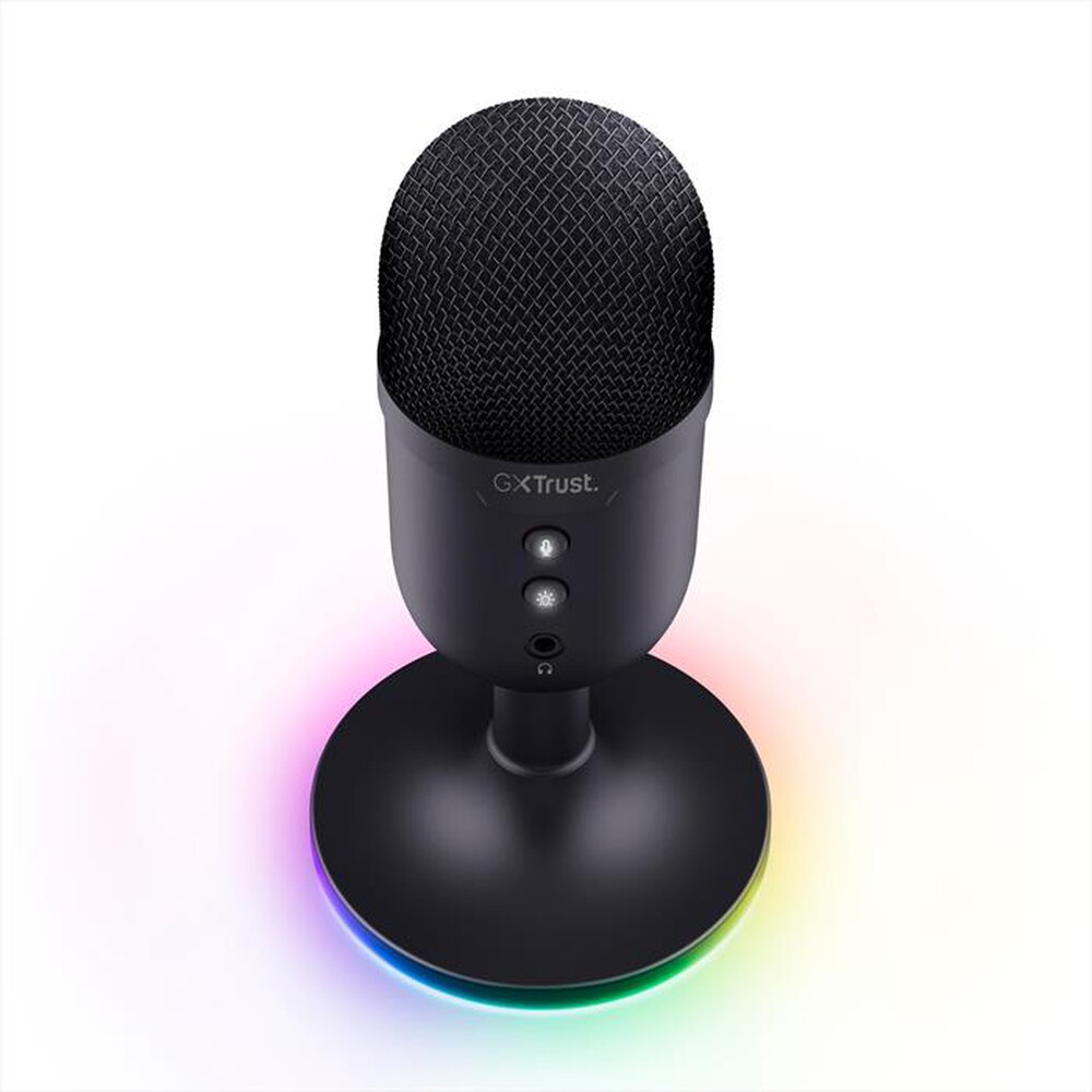 "TRUST - Microfono gaming USB GXT234 YUNIX-Black"