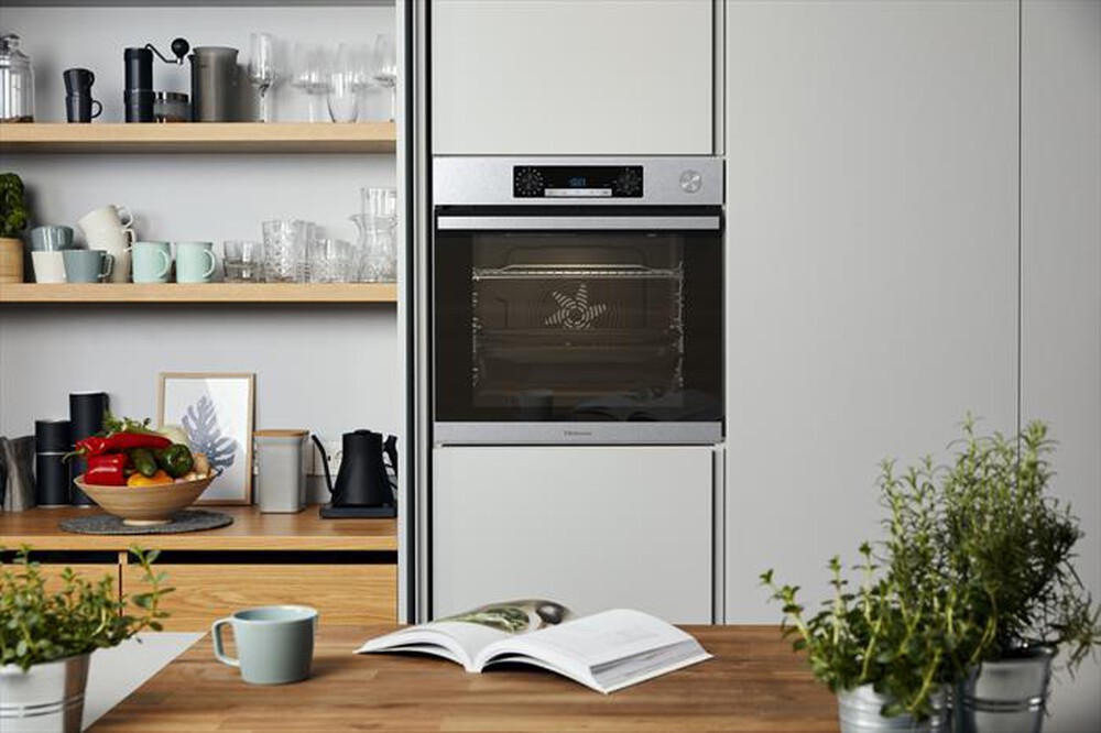 "HISENSE - Forno incasso elettrico BSA66226AX Classe A-Inox"
