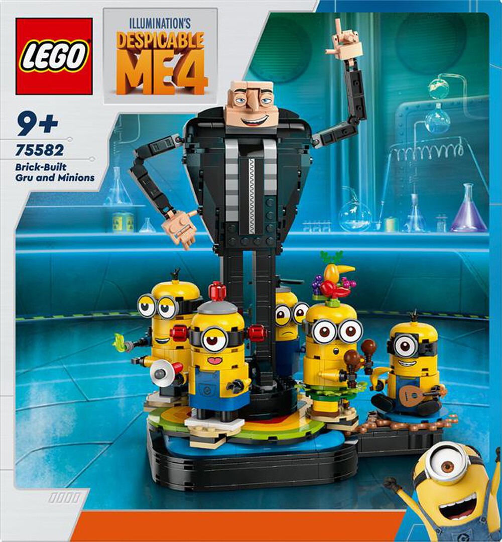 Immagine del prodotto LEGO - CATTIVISSIMO ME Gru e Minions in mattoncini 75582