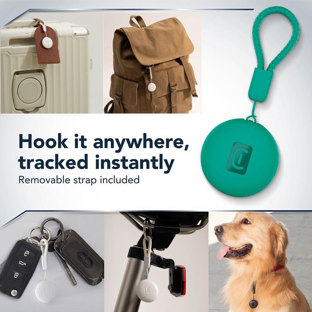 Immagine del prodotto CELLULARLINE - Trova oggetti Tracy Tag BTTRACYTAGG-Verde