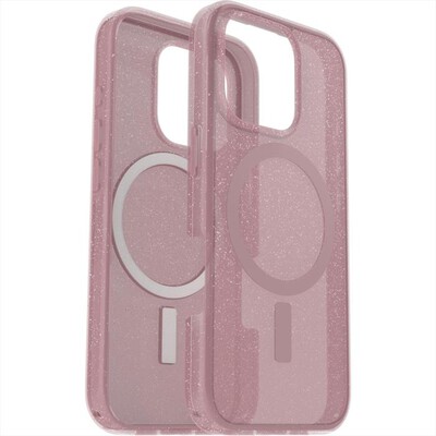 OTTERBOX - SYMMETRY CLEAR MAGSAFE CUSTODIA IPHONE 16 PRO-Rosa