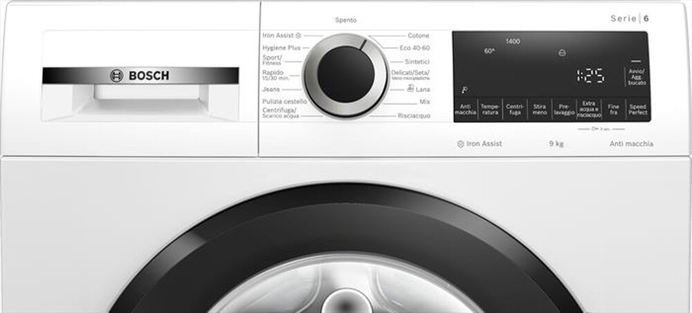 Immagine del prodotto BOSCH - Lavatrice Serie 6 WGG244Z9IT 9Kg 1400g/m Classe A-BIANCA