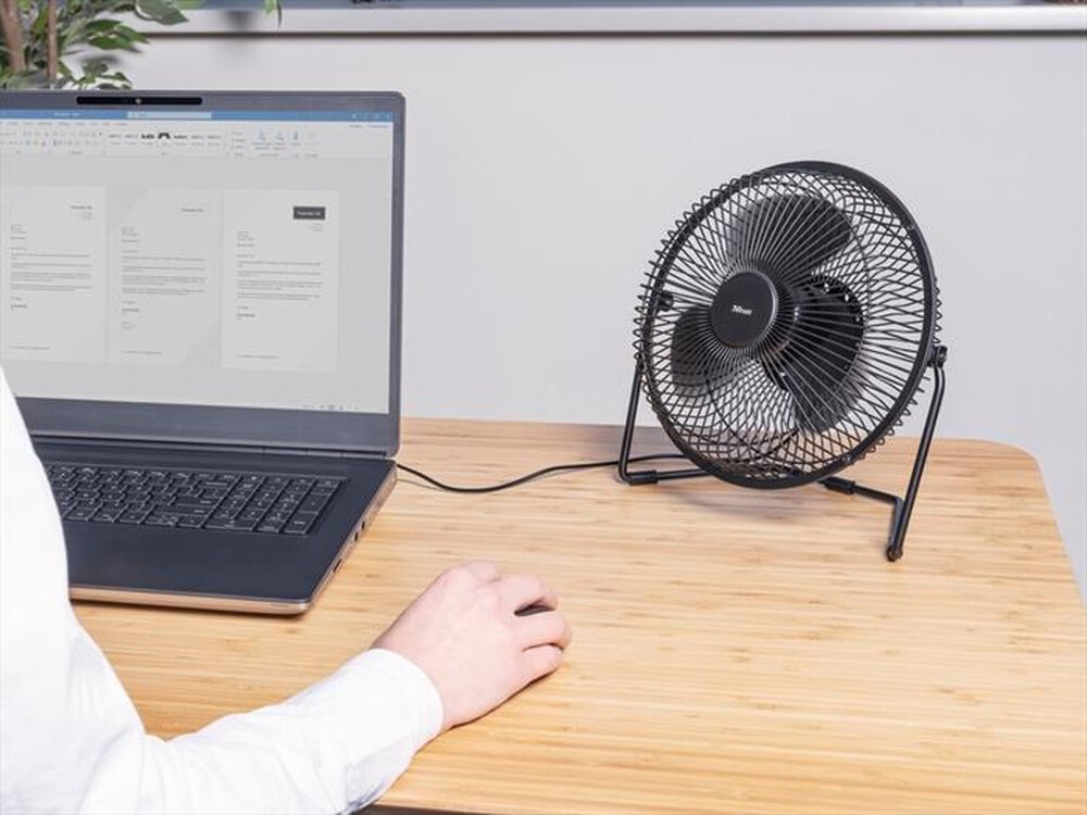 "TRUST - BLAZE USB COOLING FAN-Black"