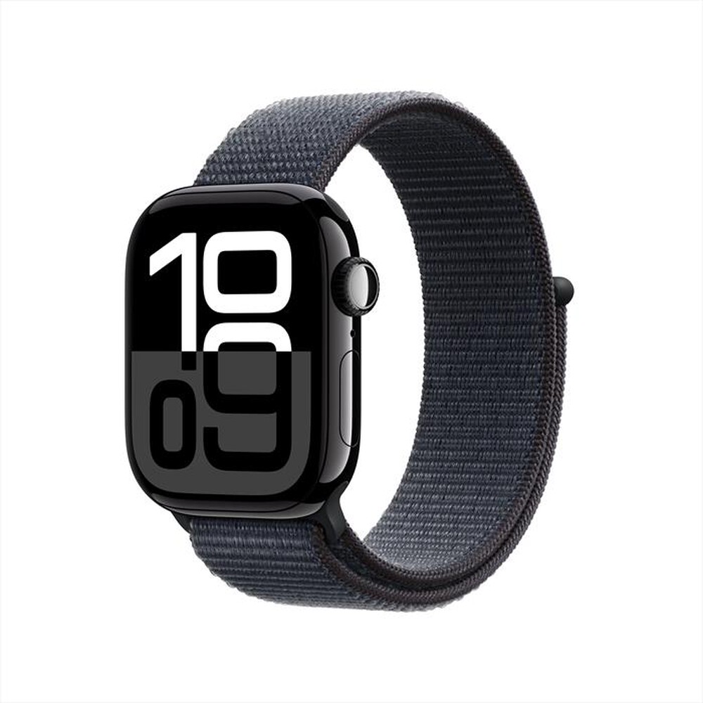 Immagine del prodotto APPLE - Watch Series 10 GPS 42mm Alluminio-Jet Black - Sport Loop Ink