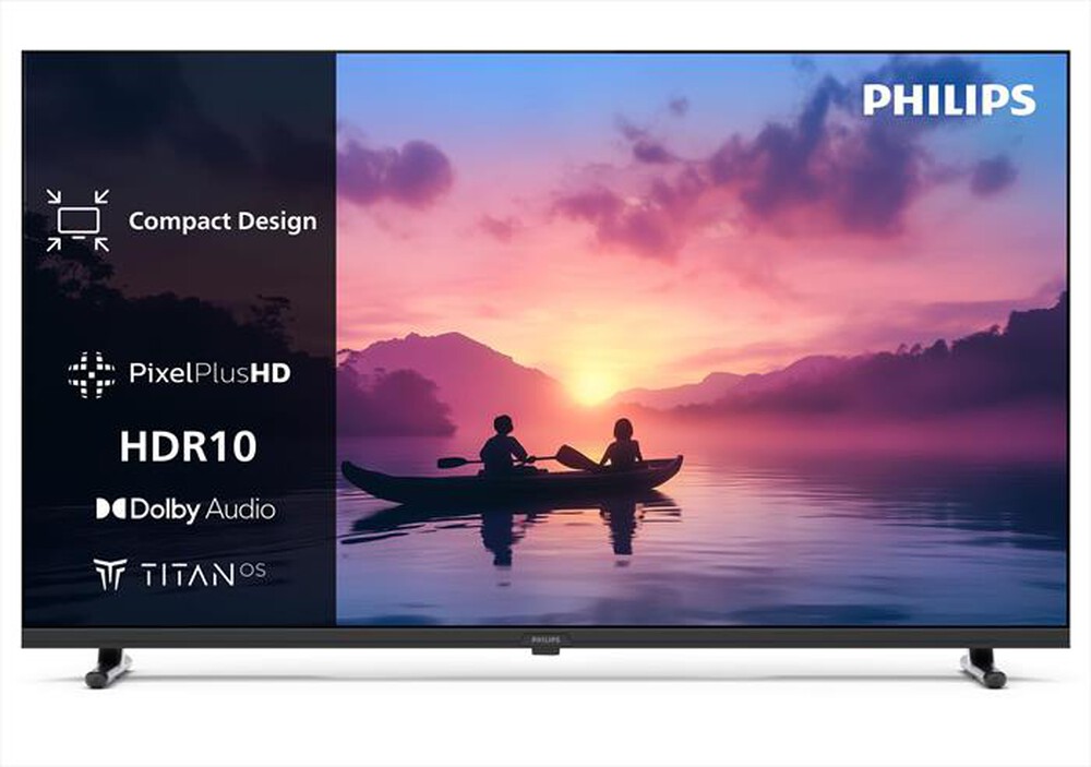 PHILIPS - Smart TV LED HD READY 24" 24PHS6000/12-Black