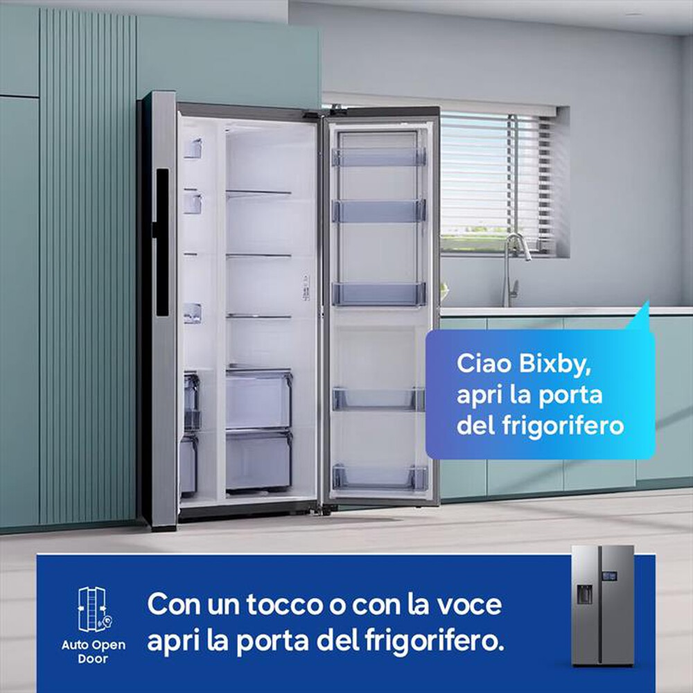 Immagine del prodotto SAMSUNG - Frigorifero side by side RS90F65EDTEF Classe D-Inox