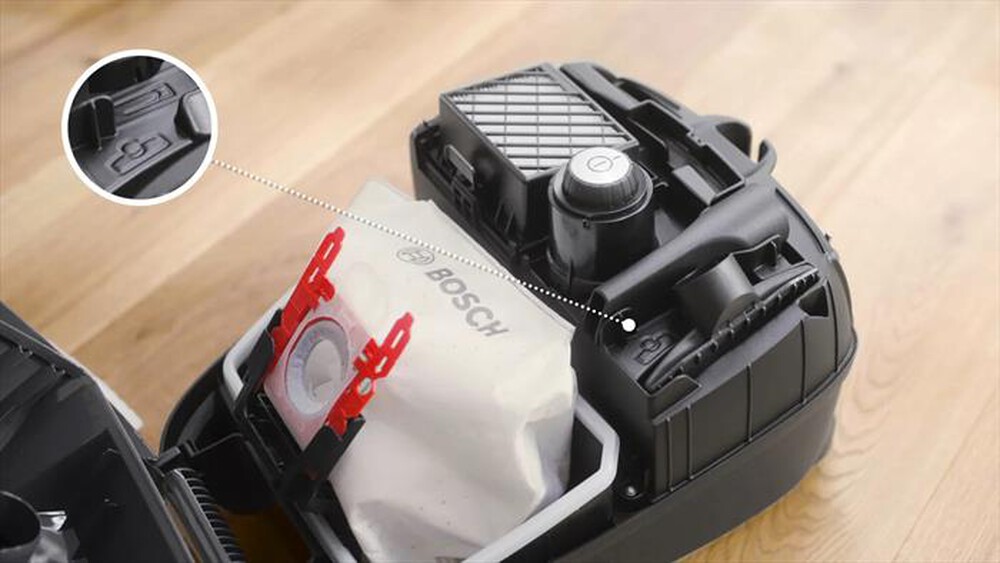 Immagine del prodotto BOSCH - BGB41PET1-Nero, Rosso