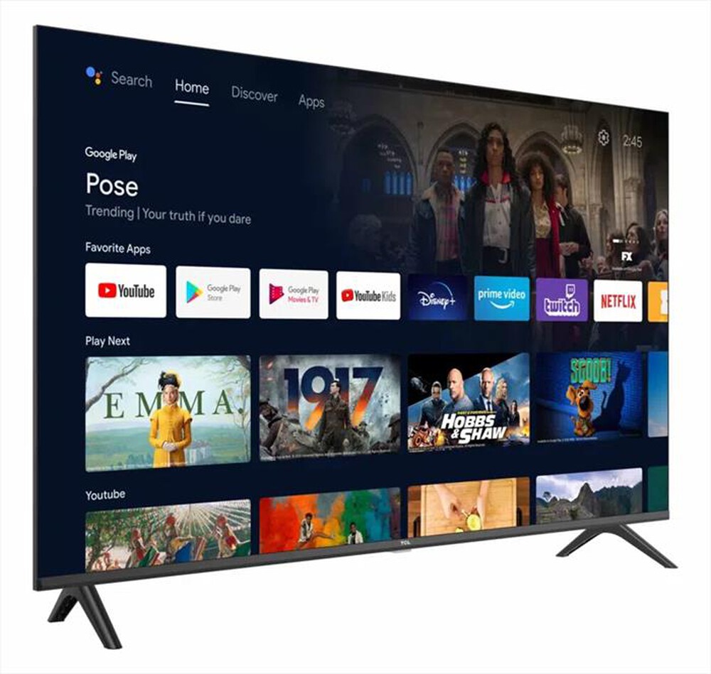 "TCL - Smart TV LED FHD 40\" 40S5403A-Metallic"