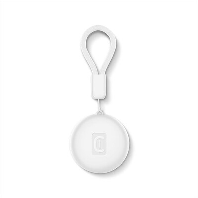 CELLULARLINE - TRACY TAG DUAL PER DISPOSITIVI IOS - ANDROID-Bianco