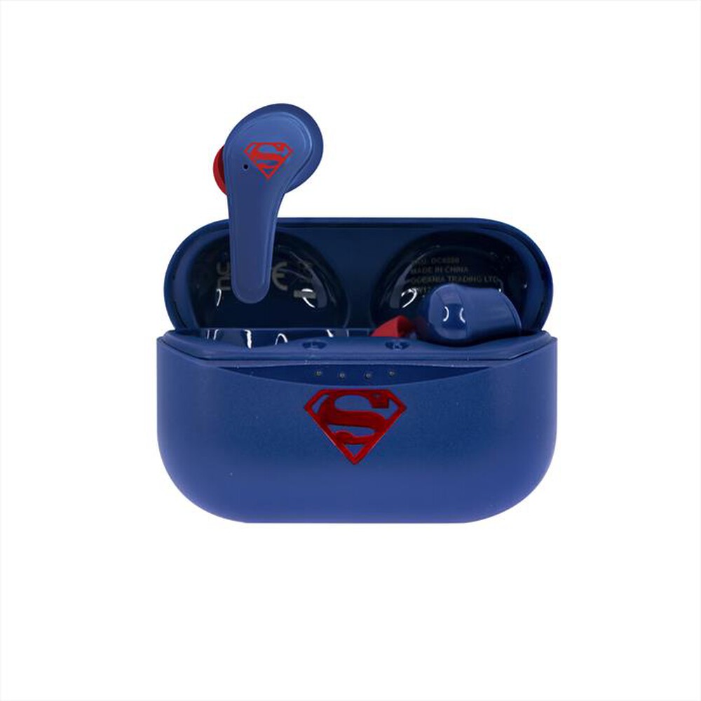 "OTL - Auricolari Bluetooth SUPERMAN EARPODS-BLUE"