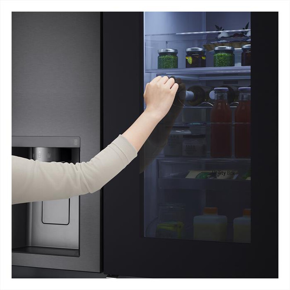 Immagine del prodotto LG - Frigorifero side by side GSXV91MCAE Classe E-Black