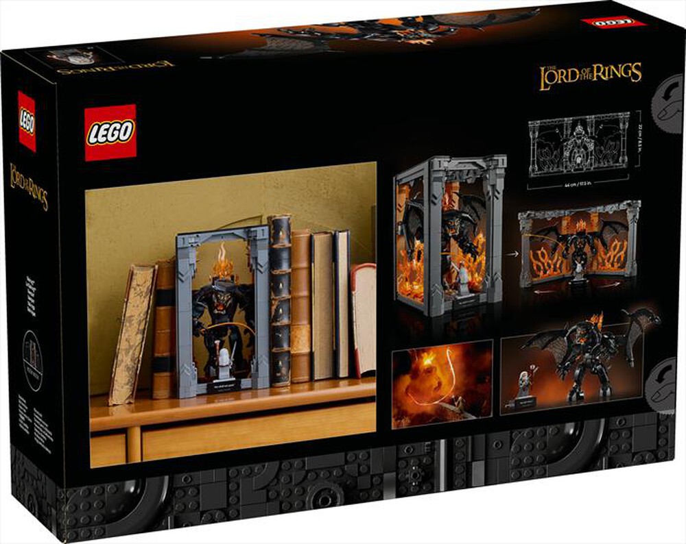 Immagine del prodotto LEGO - ICONS Signore degli Anelli: Book Nook Balrog 10367