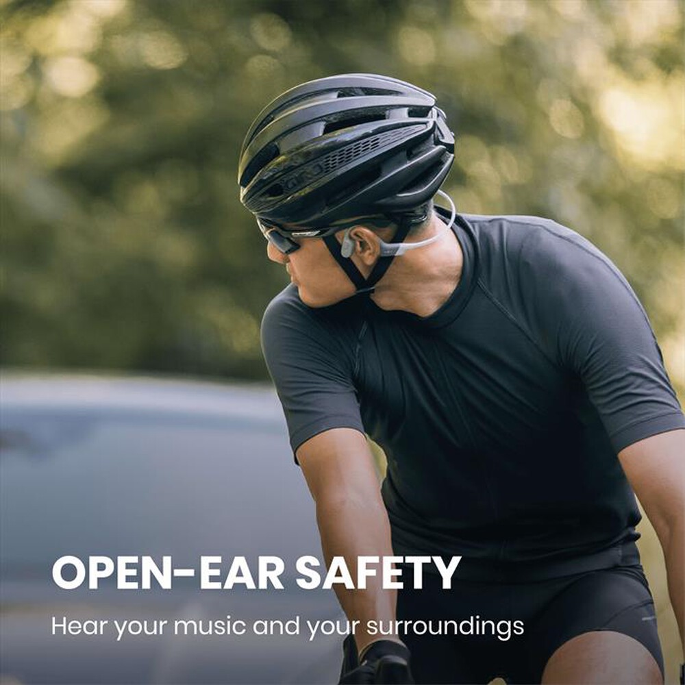 "SHOKZ - Auricolare Bluetooth OPENRUN-Grey"