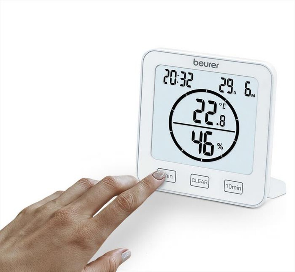 "BEURER - Termoigrometro HM 22-Bianco"