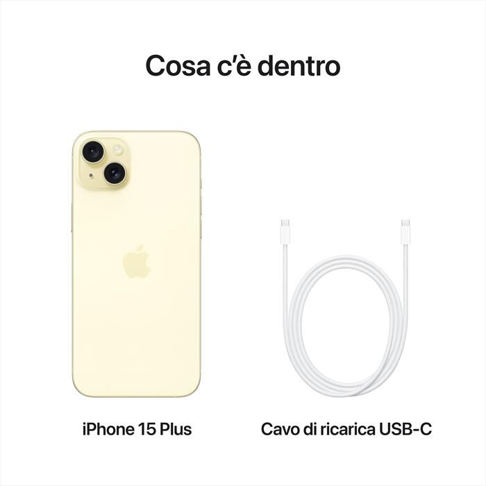 APPLE - iPhone 15 Plus 128GB-Giallo | Euronics