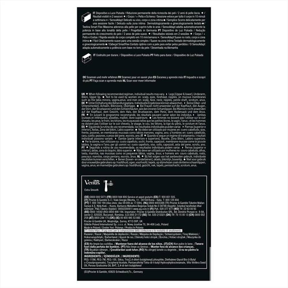 Immagine del prodotto BRAUN - Epilatore a luce pulsata IPL PL5234 BOX EURO-BIANCO