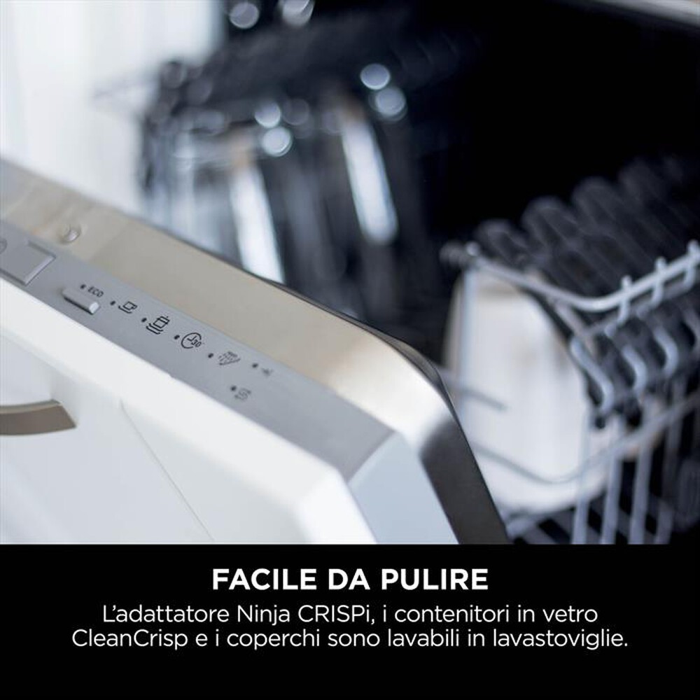 Immagine del prodotto NINJA - FRIGGITRICE AD ARIA IN VETRO PORTATILE CRISPI-Tortora
