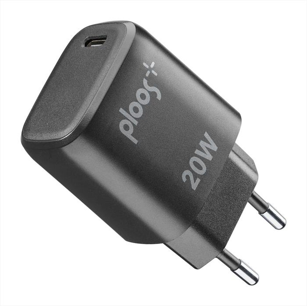 Immagine del prodotto PLOOS - Caricabatterie USB-C ADAPTER 20W - UNIVERSALE-Nero
