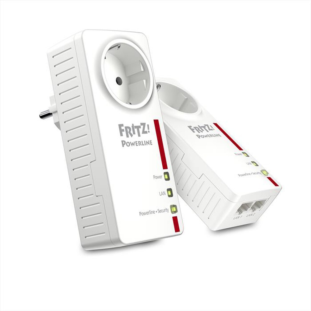 "FRITZ! - FRITZ!POWERLINE 1220E SET-Bianco"