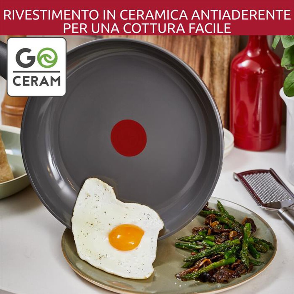 "LAGOSTINA - Casseruola bassa 2 maniglie cm  26 010274031726-Grigio"