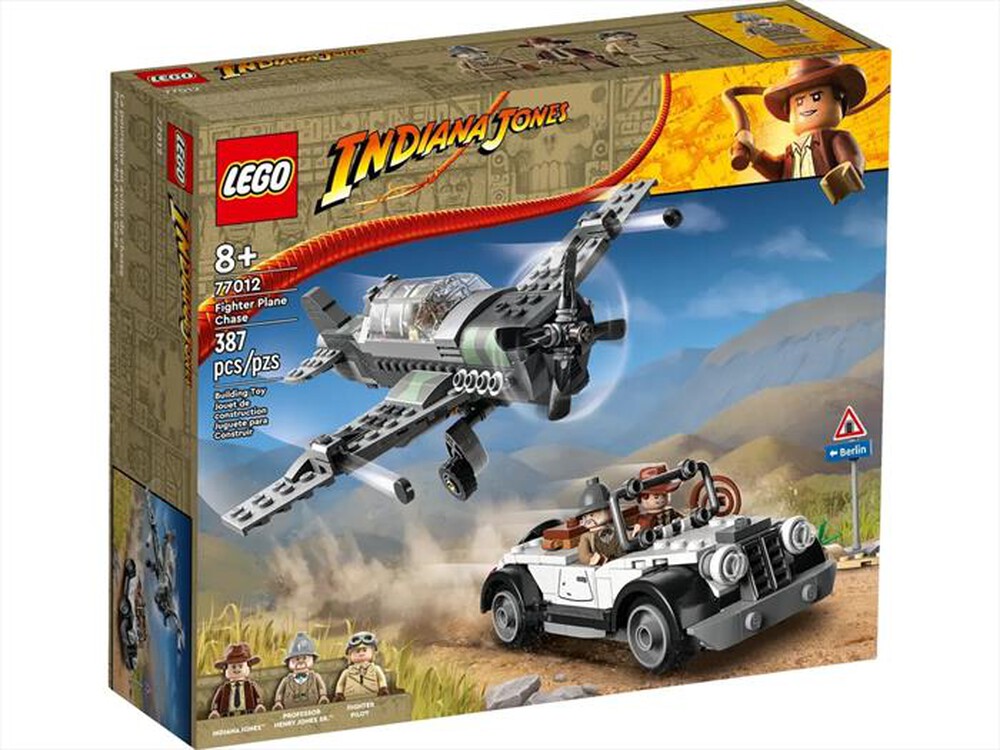 "LEGO - INDIANA JONES L'inseguimento aereo a elica - 77012"