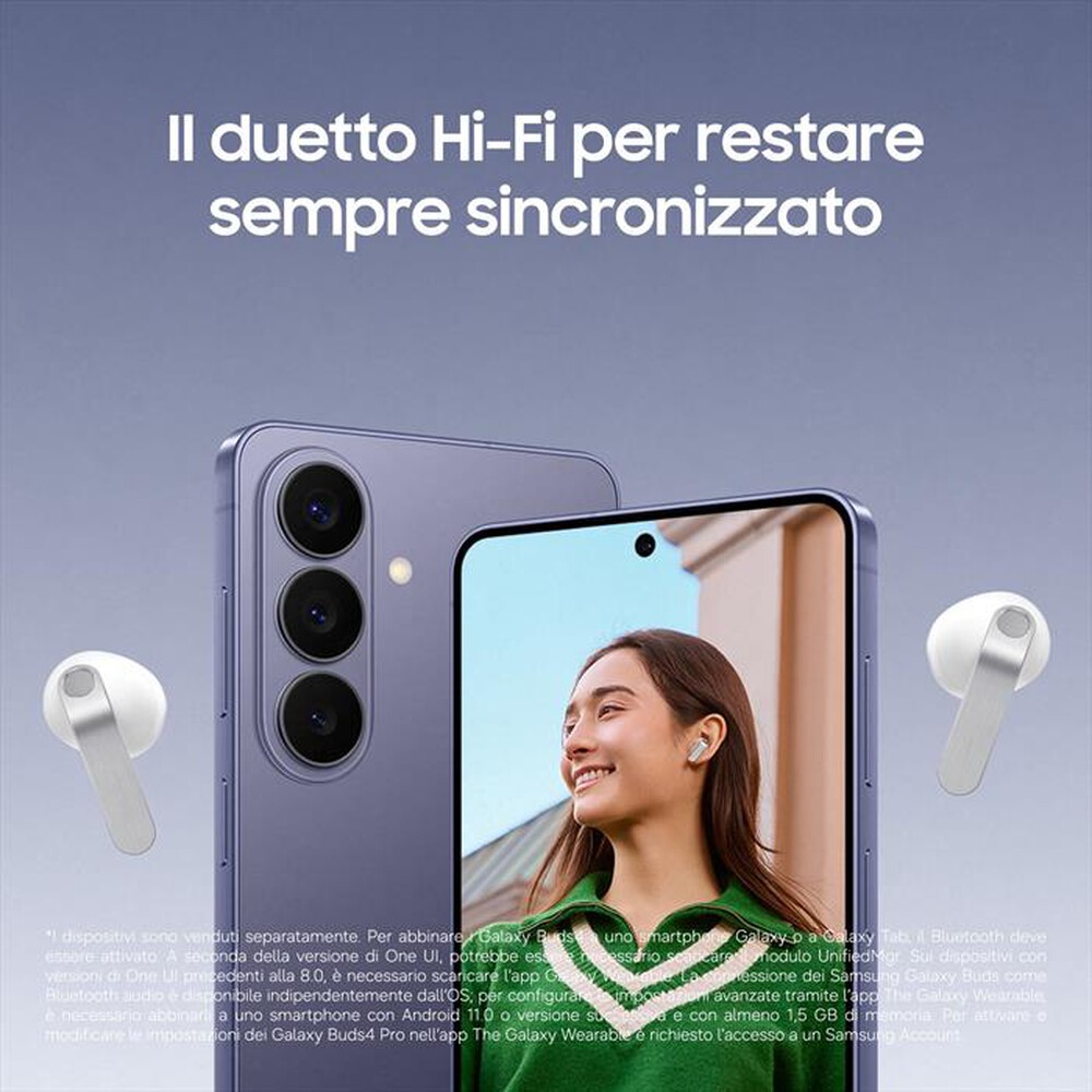 Immagine del prodotto SAMSUNG - Auricolare Bluetooth Galaxy Buds4-Black