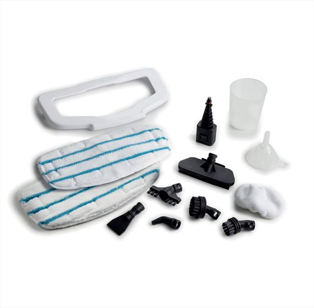 "ARIETE - Steam Mop Foldable 10 in 1 4175-Blu, Bianco"