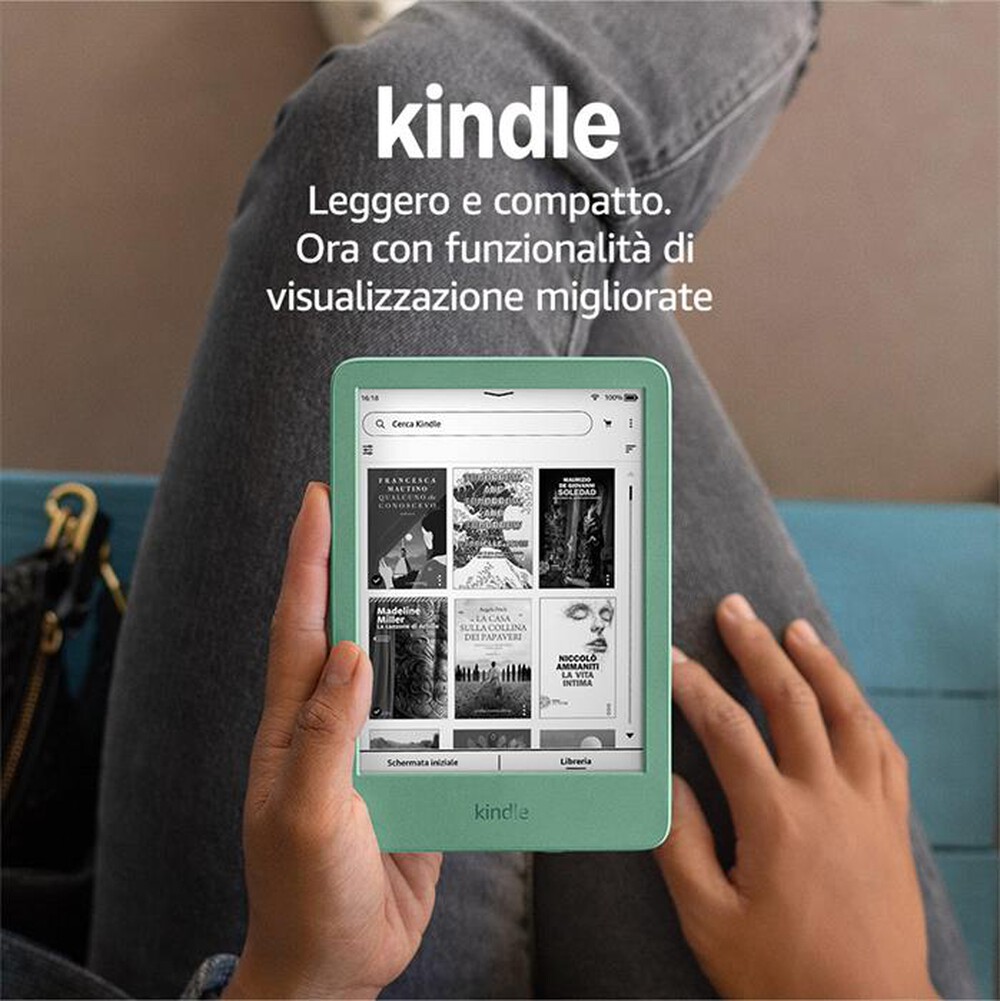 Immagine del prodotto AMAZON - NEW AMAZON KINDLE (16 GB)-Verde
