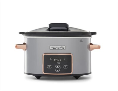 Crock Pot - SLOW COOKER 3,5 LT DIGITALE-Silver