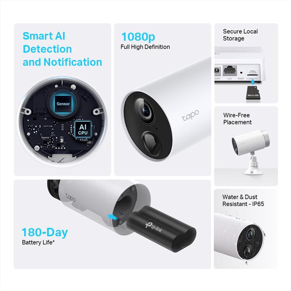 "TP-LINK - TAPO C400S2 SMART WIRE-FREE SECURITY CAMERA SYSTEM"