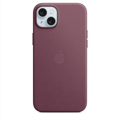 APPLE - Custodia MagSafe tessuto iPhone 15 Plus-Gelso
