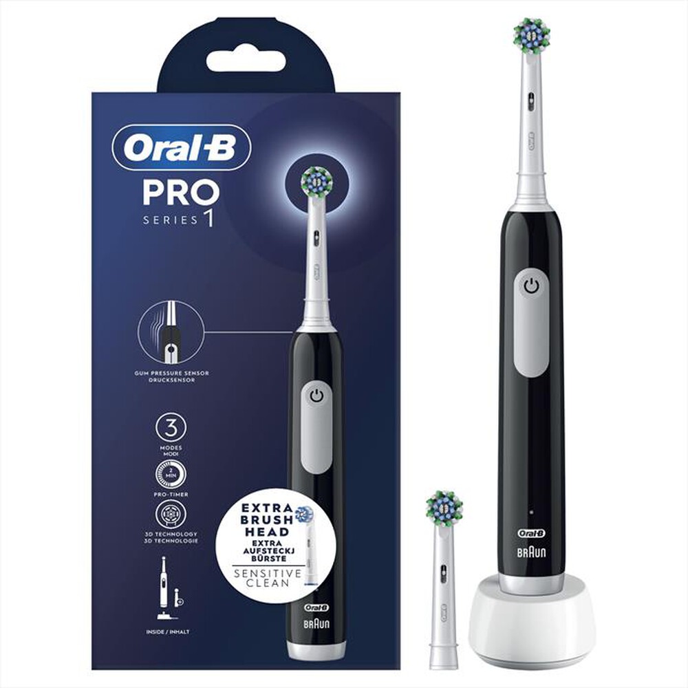 "ORAL-B - Spazzolino elettrico SERIES 1-Nero"