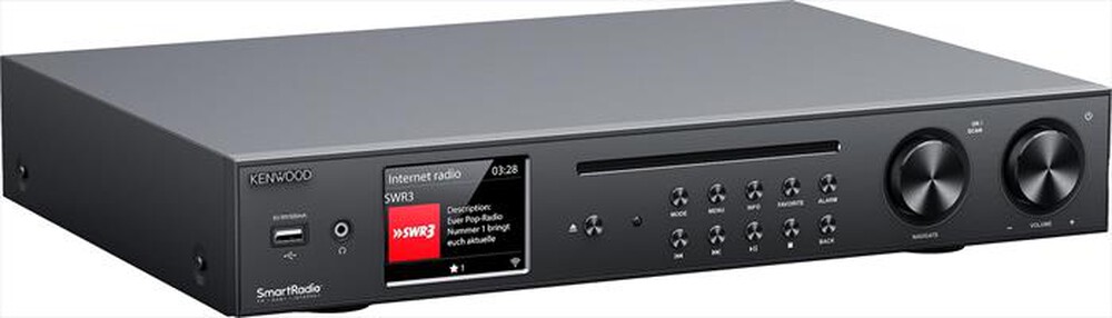 "KENWOOD - Amplificatore finale KR-W8000SCD-Nero"