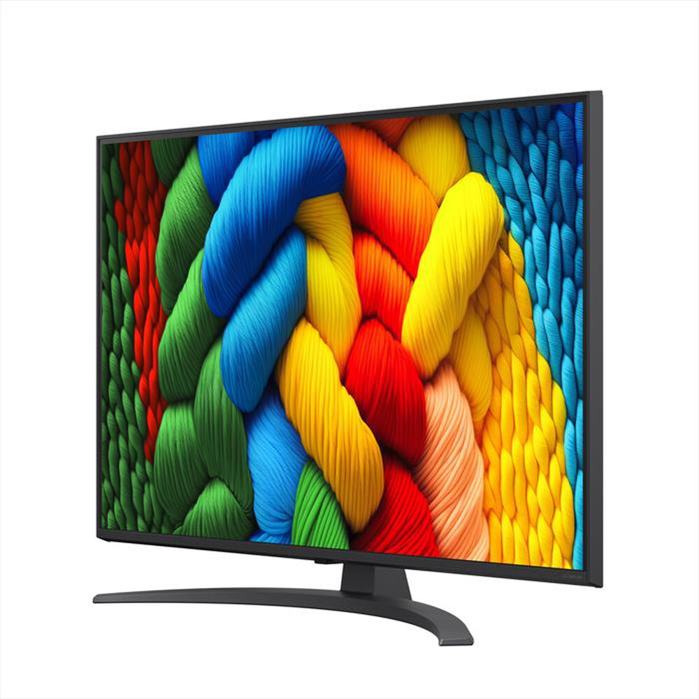 "LG - 43NANO81A6A-Charcoal Black"