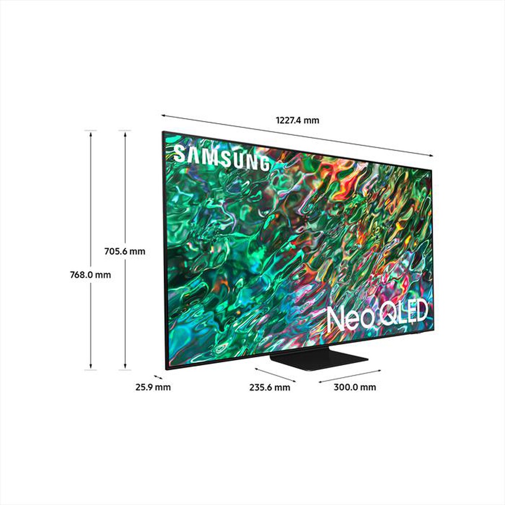 "SAMSUNG - Smart TV Neo QLED 4K 55” QE55QN90B-Titan Black"