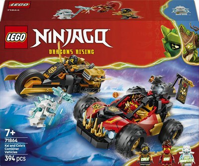 LEGO - Veicoli combinati di Kai e Cole - 71864