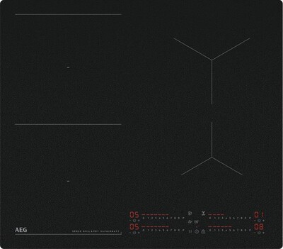 AEG - Piano cottura elettrico TI64IB30IZ 58 cm-Nero