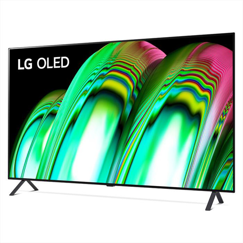 "LG - Smart TV OLED 4K 55\" OLED55A26LA-Argento"