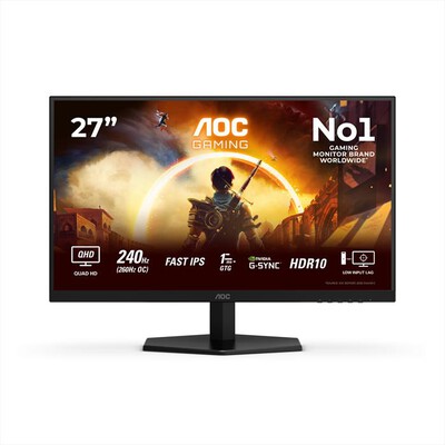 AOC - Monitor LCD 27" Q27G42ZE-nero/rosso
