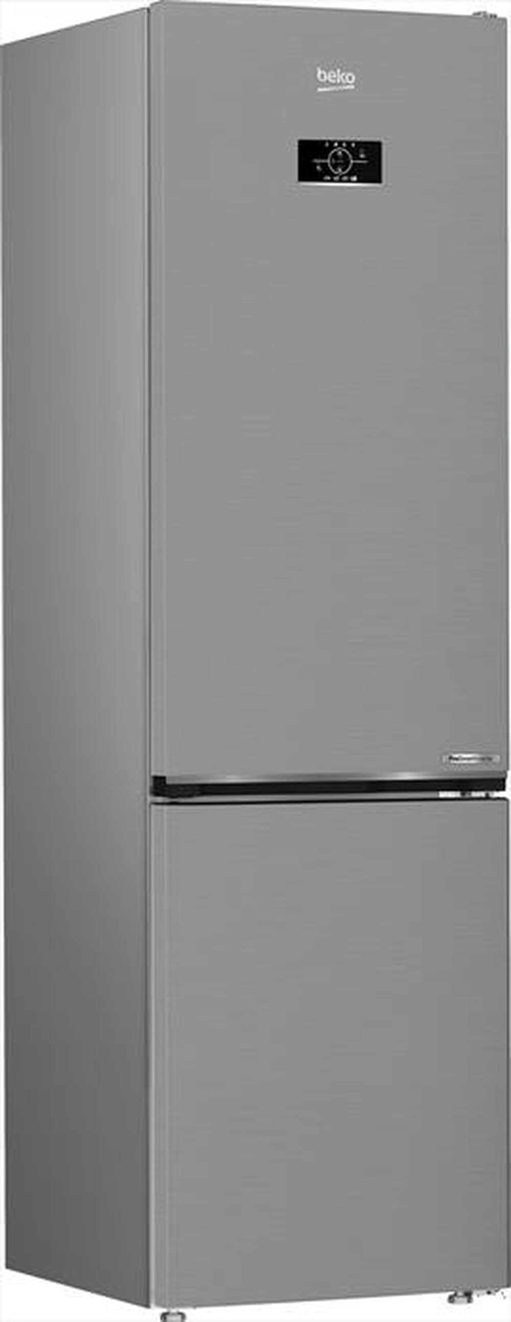 "BEKO - Frigorifero combinato B5RCNE405HXB Classe D 355 lt-Metal Look"