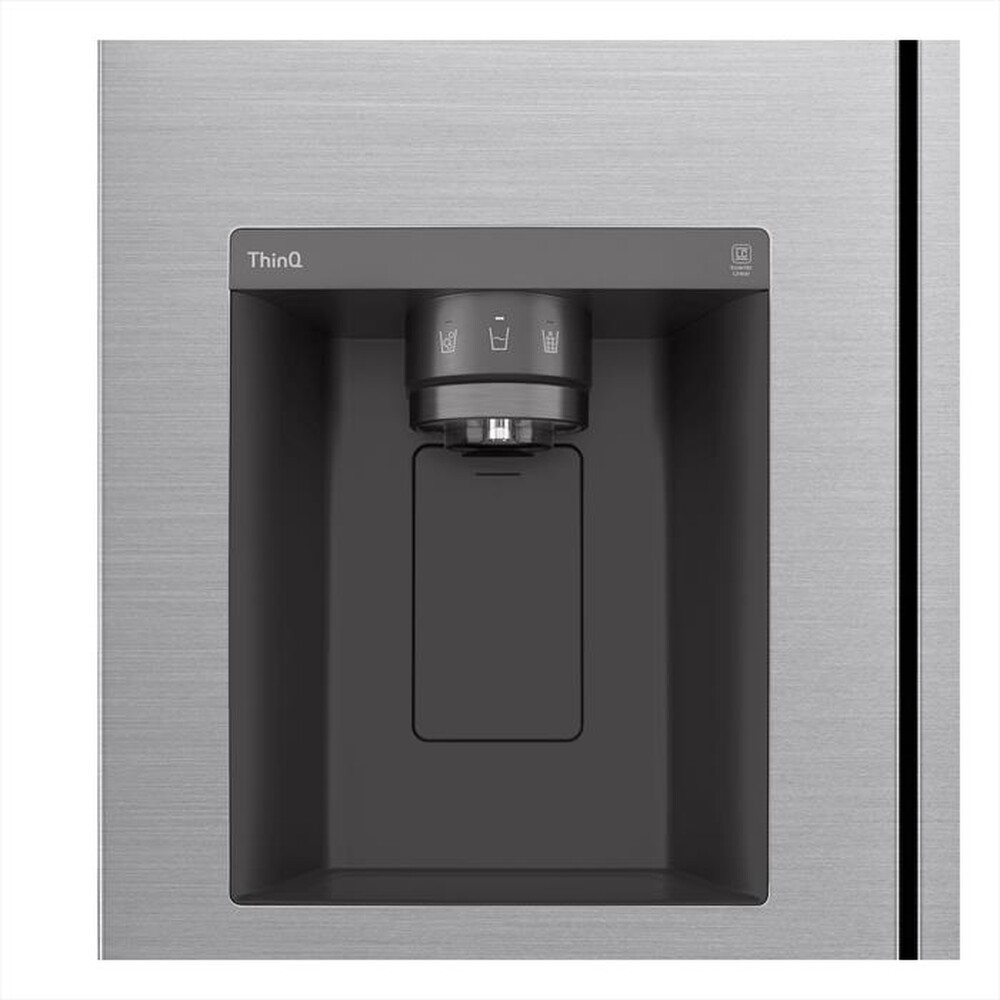 "LG - Frigorifero side by side GSLV70PZTD Classe D 635L-Metallico, Argento"