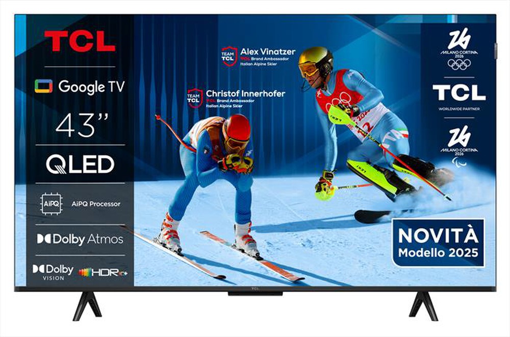 Immagine del prodotto TCL - Smart TV Q-LED UHD 4K 43" 43P79K-Metallic