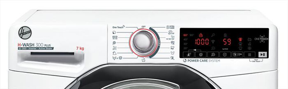"HOOVER - Lavatrice H3WS437TAMCE/1-S 7 Kg Classe A-Bianco"