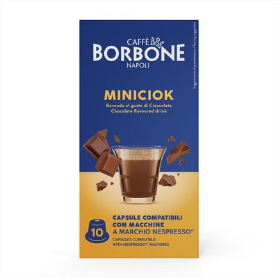 CAFFE BORBONE - BEVANDA AL GUSTO DI MINICIOK 10 Caps-Multicolore