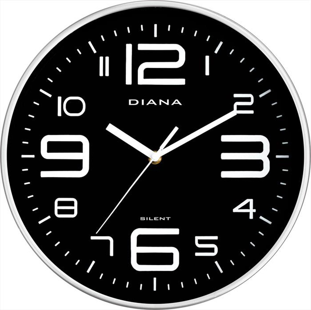 ELITE-DIANA - 111 019-9-6-SILVER QUADRANTE NERO