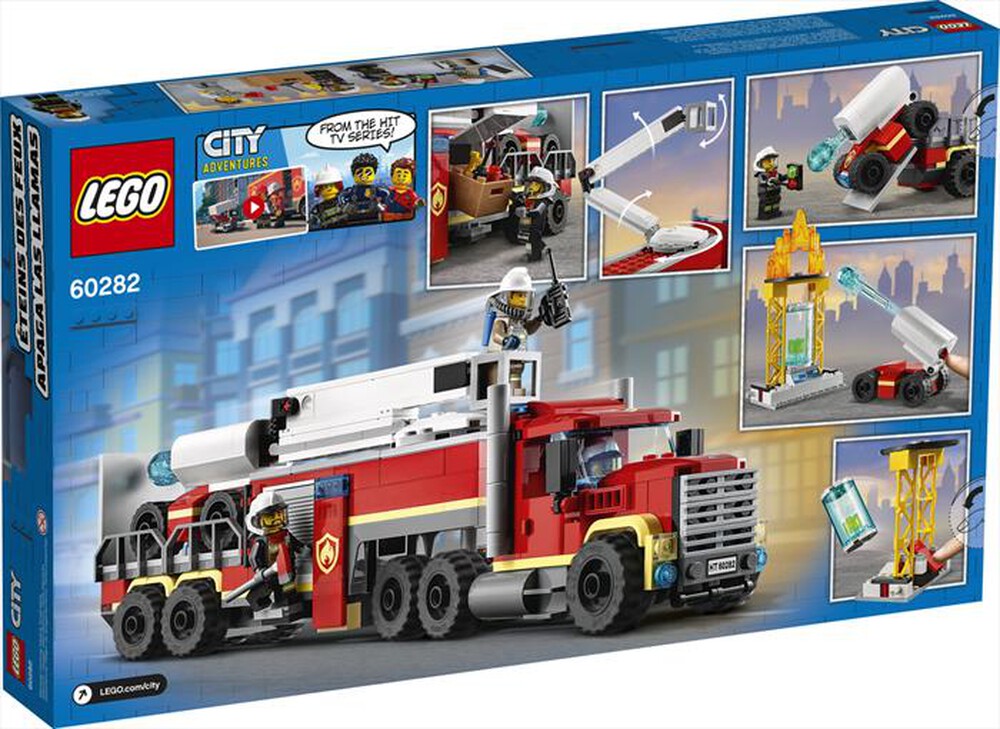 "LEGO - CITY COMANDO ANTINCENDIO - 60282 - "