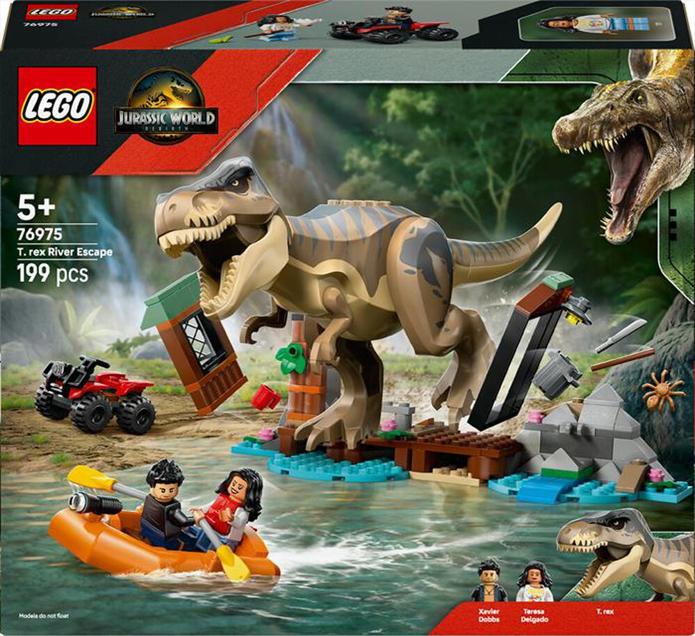 Immagine del prodotto LEGO - JURASSIC WORLD Fuga sul fiume dal T. rex 76975