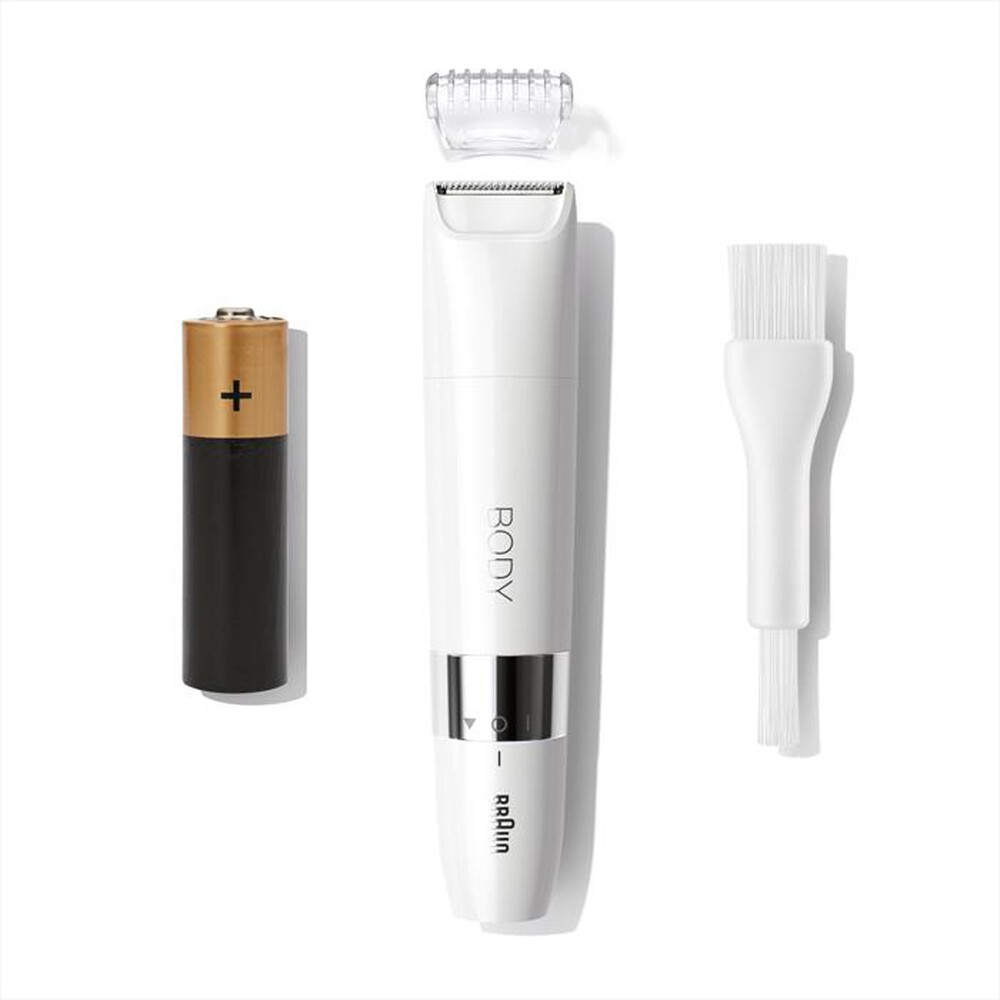"BRAUN - Mini rifinitore corpo BS1000-Bianco"