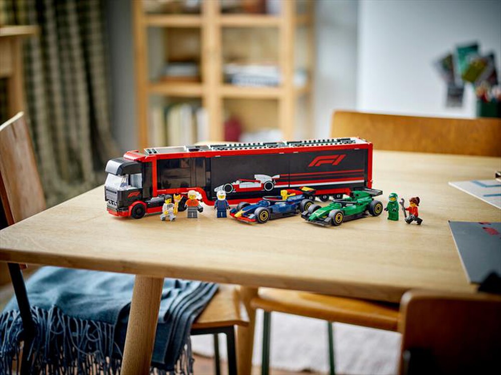 Immagine del prodotto LEGO - CITY Autotrasportatore con RB20 e AMR24 F1 60445