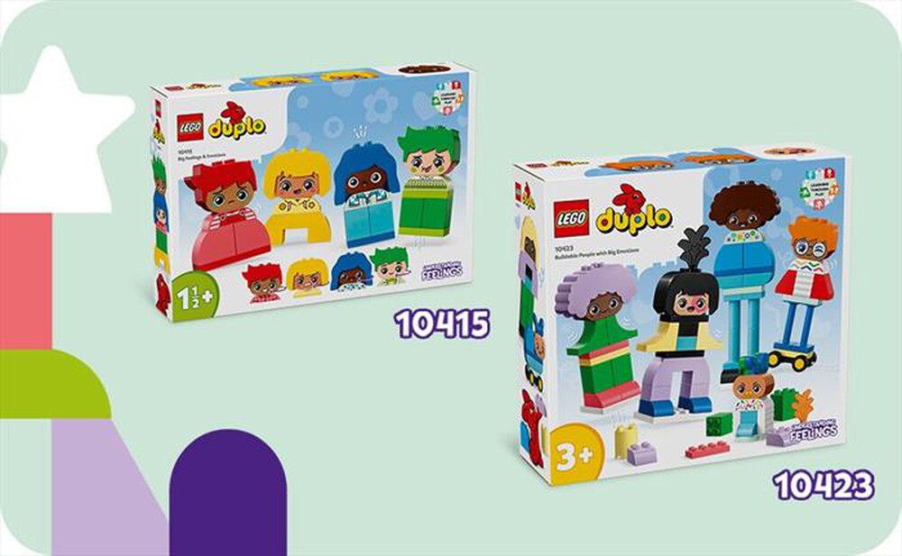 "LEGO - DUPLO Forti sentimenti ed emozioni - 10415"